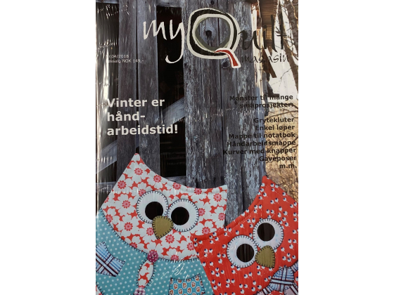 MyQuilt nr. 04 - 2018 Vinter er håndarbeidstid
