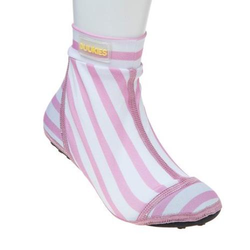 DUUKIES - BADESOKKER PINK STRIPES