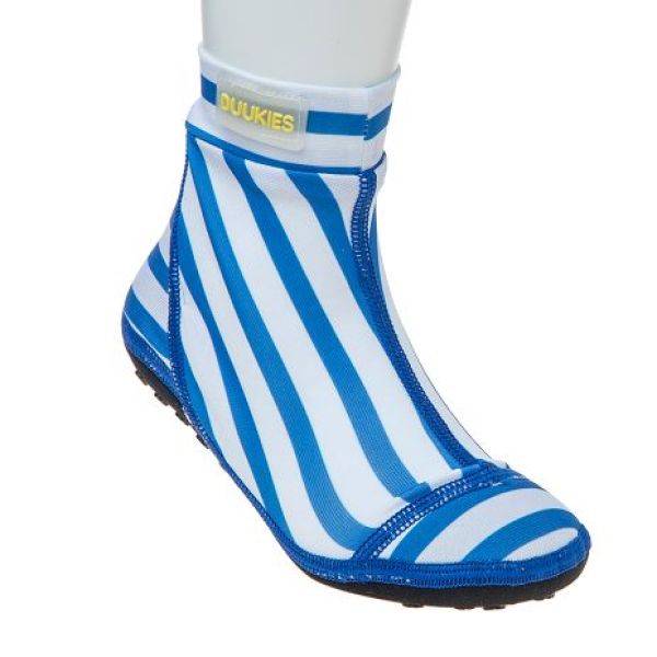 DUUKIES - BADESOKKER BLUE STRIPES