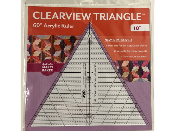 Clearview triangle 10 " 60¤