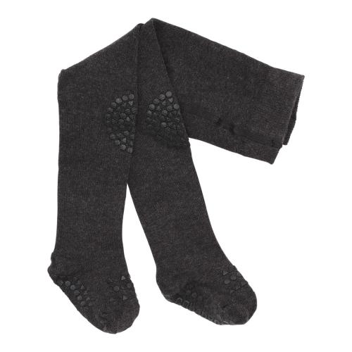 GOBABYGO | Crawling Tights - Dark Grey Melange