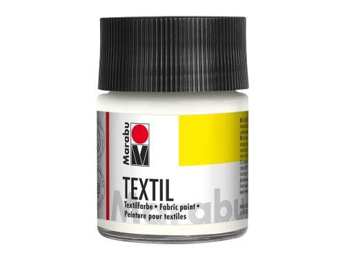 Marabu Textil 50ml – 070 Hvit