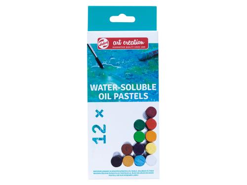 Art Creation Water-Soluble Oil Pastels – Sett med 12 farger