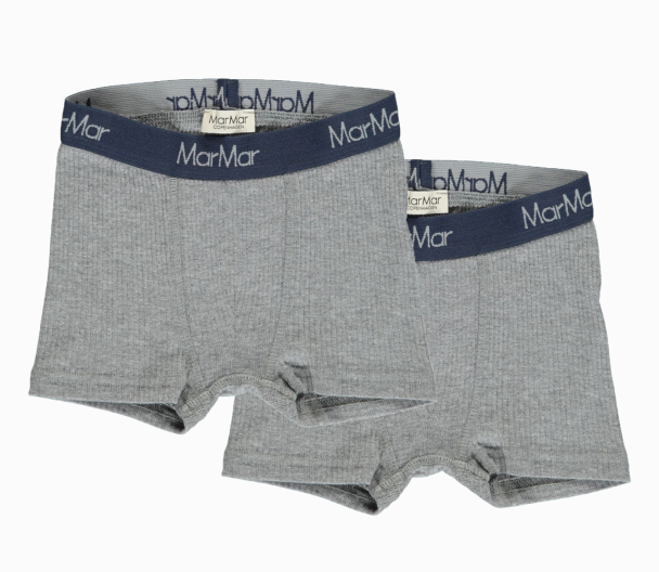 MARMAR - BOXERS 2-PK GREY MELANGE - Image 1