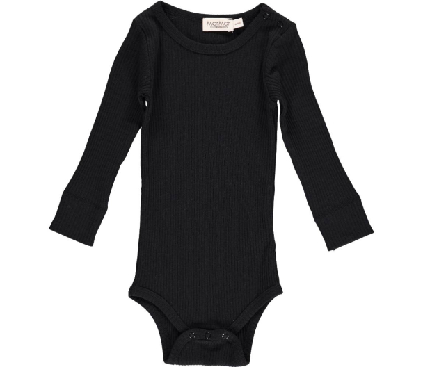 Body Modal LS Plain - Black