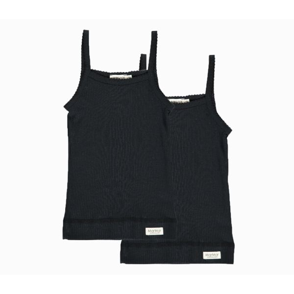 MarMar | Singlet Girl 2-pk - Black