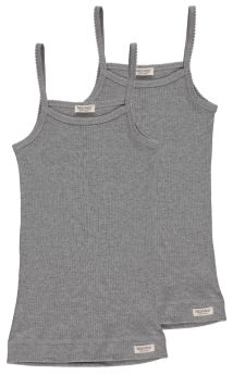 MarMar | Singlet Girl 2-pk - Grey Melange