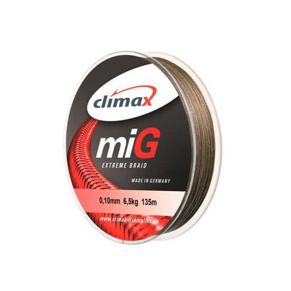 ClimaxMultifilament, rund, grågrønn,135m 0,12mm 9kg