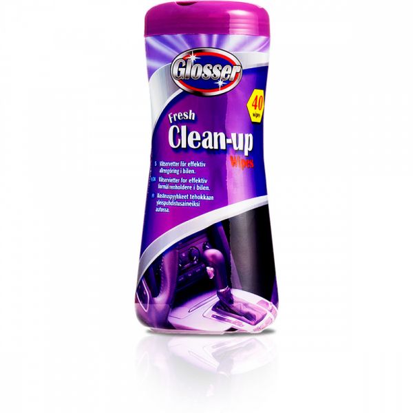 WIPES CLEAN UP GLOSSER