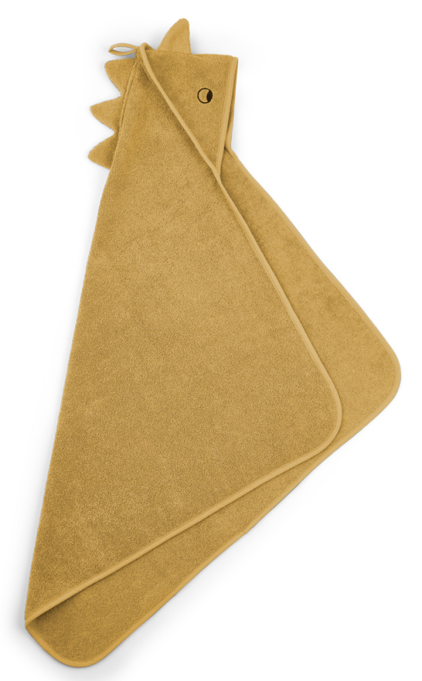 Albert Håndkle Baby - Dino Yellow Mellow - Image 2