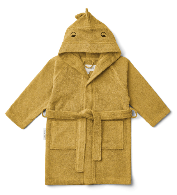Lily Badekåpe - Dino Yellow Mellow