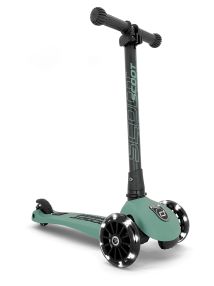 Sparkesykkel Highwaykick 3 LED - Forest