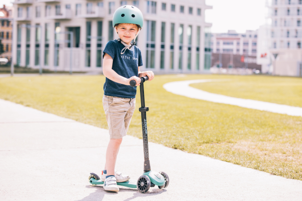 Sparkesykkel Highwaykick 3 LED - Forest - Image 4