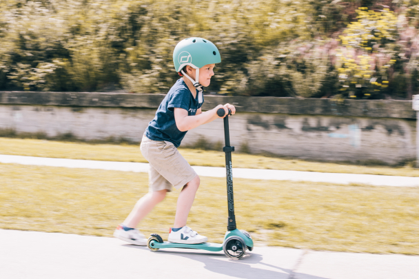 Sparkesykkel Highwaykick 3 LED - Forest - Image 5