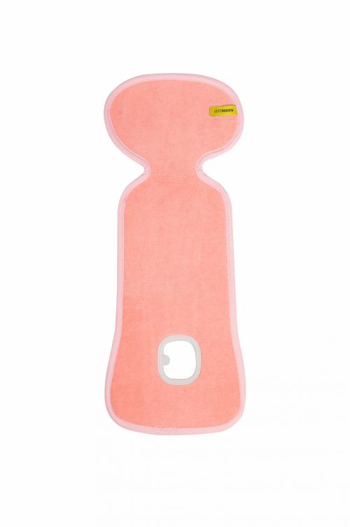 AeroMoov | Sitteunderlag Bilstol 0+ - Flamingo