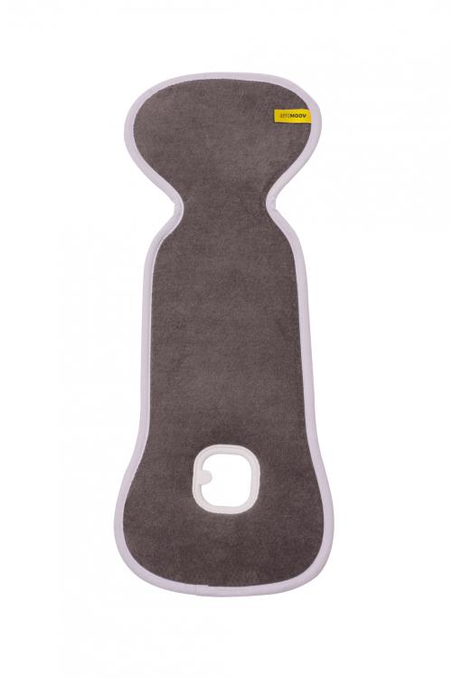 AeroMoov | Sitteunderlag Bilstol 0+ - Dark Grey 