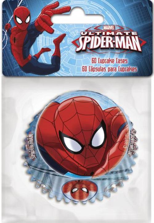 Muffinsform STD Spiderman, 60 stk 