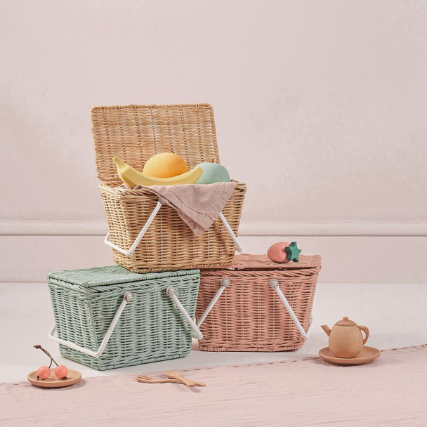 Piki Basket - Straw  - Image 2