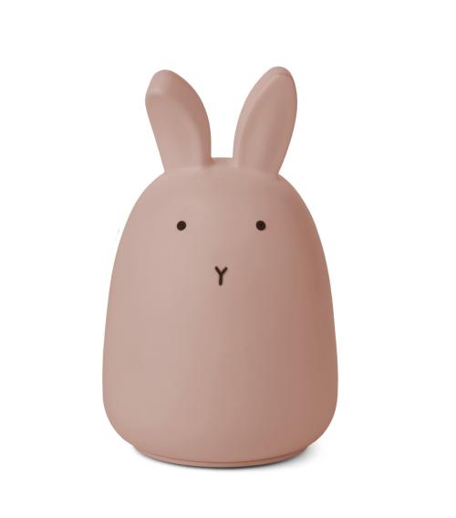 Liewood | Winston Rabbit Nattlampe - Dark Rose