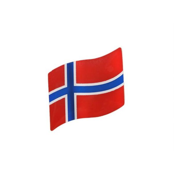 Flagg pin Norge 19 x 10mm