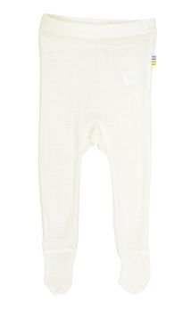 Joha | Leggings m/fot Ull/Silke - Natur