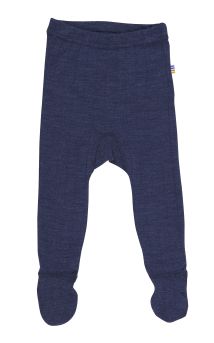 Joha | Leggings m/fot Ull/Silke - Navy