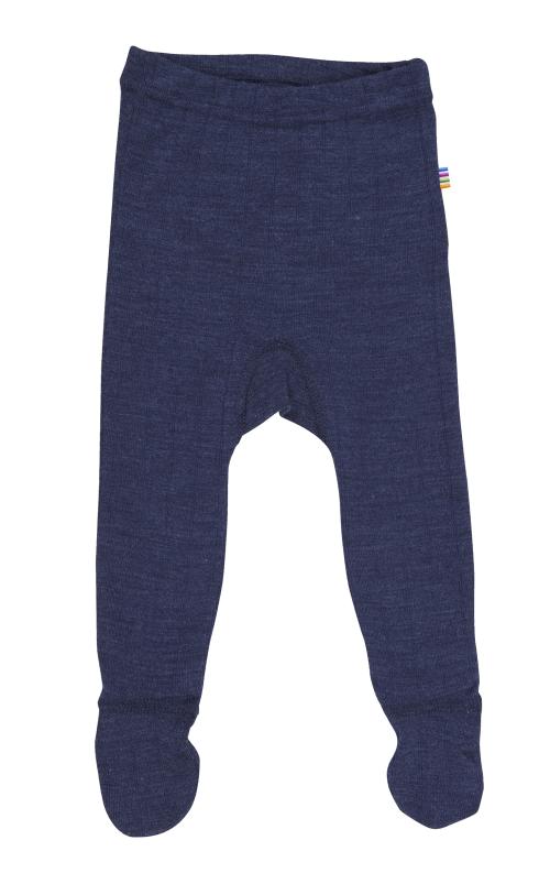 Joha | Leggings m/fot Ull/Silke - Navy