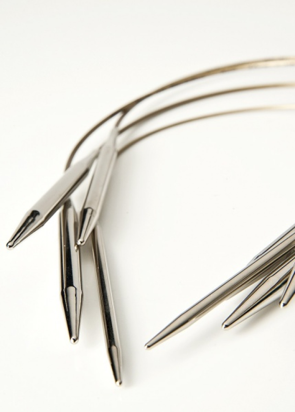 Addi metall rundpinne 100cm