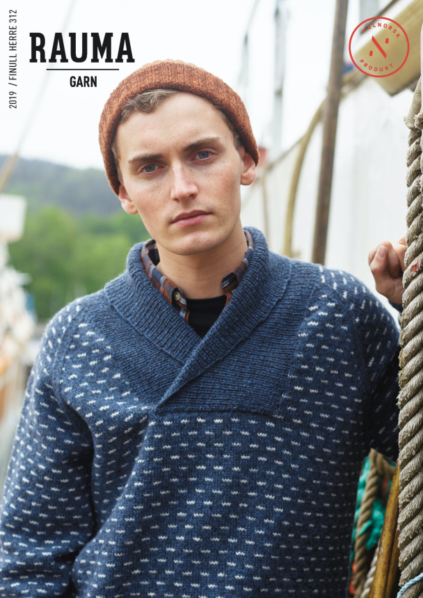 Hefte Rauma Garn - 312 Finull Herre