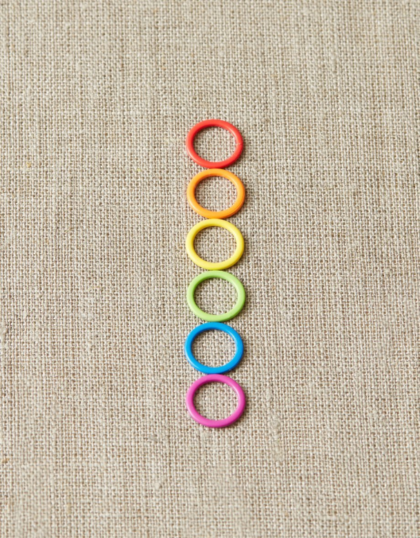Colored Ring Stitch Markers - CocoKnits - Image 2