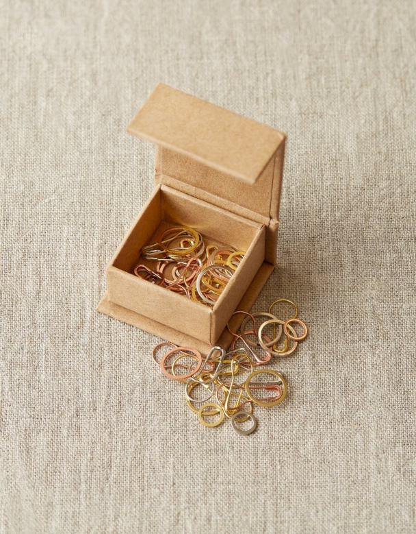 Precious Metal Stitch Markers - CocoKnits - Image 2