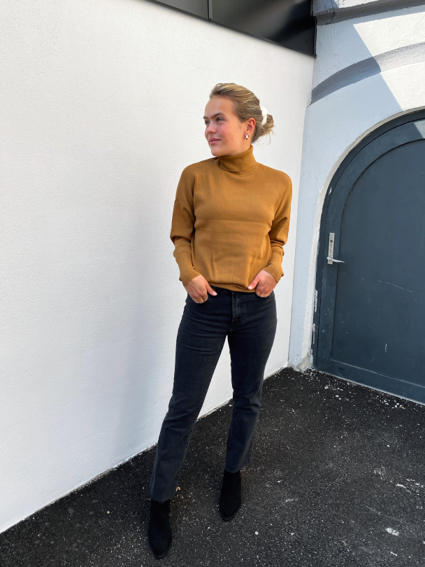Cozy Knit Pullover - Rubber  - Image 2