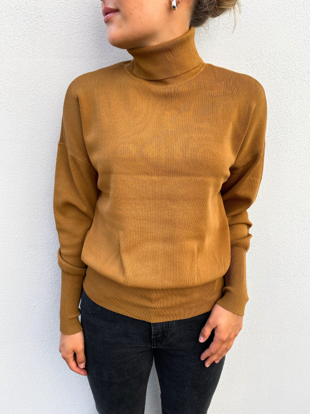Cozy Knit Pullover - Rubber  - Image 1
