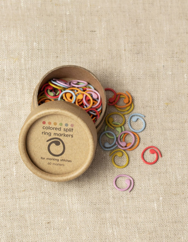 Split Ring Stitch Markers - CocoKnits - Image 1