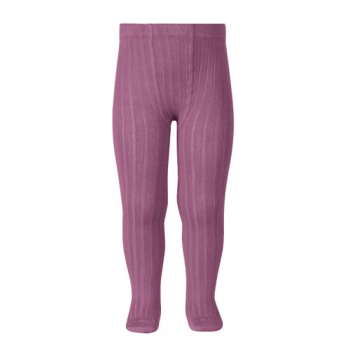 Cóndor | Strømpebukse Rib - Cerise (669)