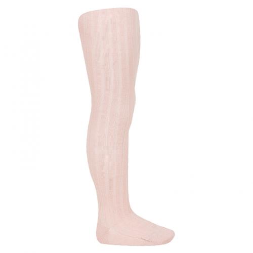 Cóndor | Strømpebukse Ull Rib - Nude (914)