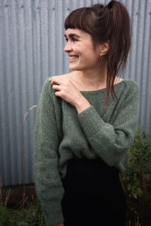 Witre Design - Cropped Western Sweater