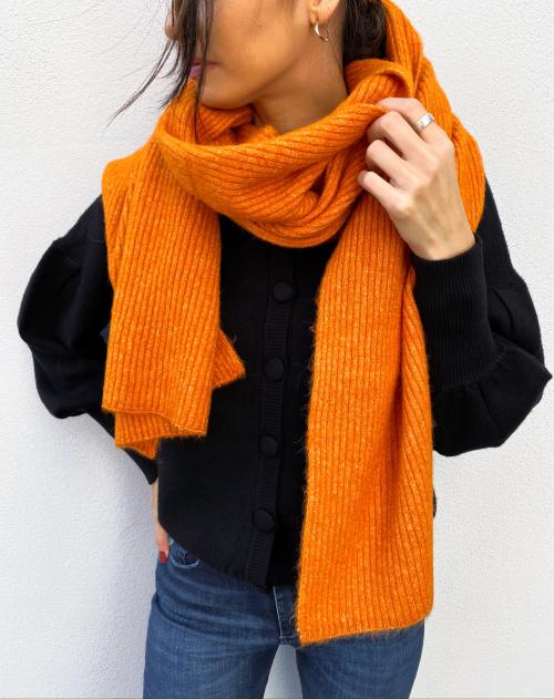 Laura Knit Scarf - Hawaiian Sunset