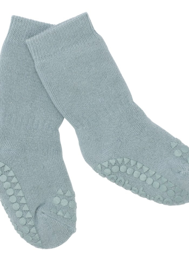 Non-Slip Socks - Dusty Blue