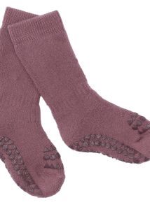 GOBABYGO | Non-Slip Socks - Misty Plum