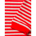 Body rød/hvite striper - Little Green Radicals - Fairtraide
