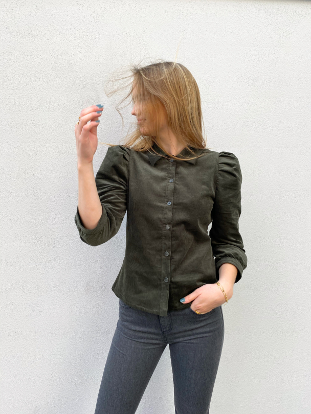 Ollie 7/8 Corduroy Shirt  - Image 2