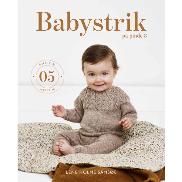 Babystrikk på pinne 3
