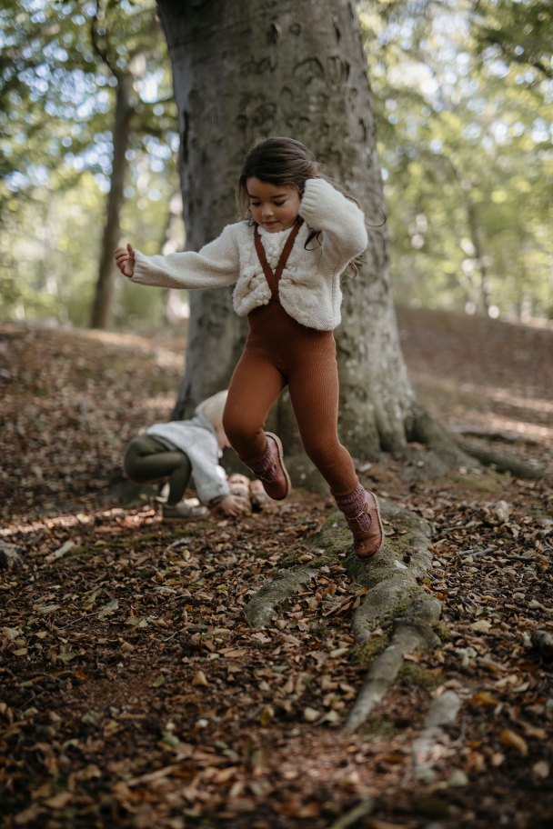 Footless Tights - Cinnamon - Image 3