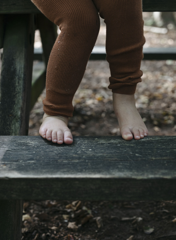 Footless Tights - Cinnamon - Image 5