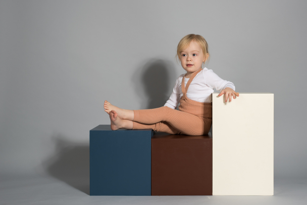 Footless Tights - Light Brown - Image 2