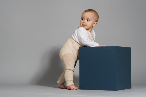 Footless Tights - Cream Blend - Image 3