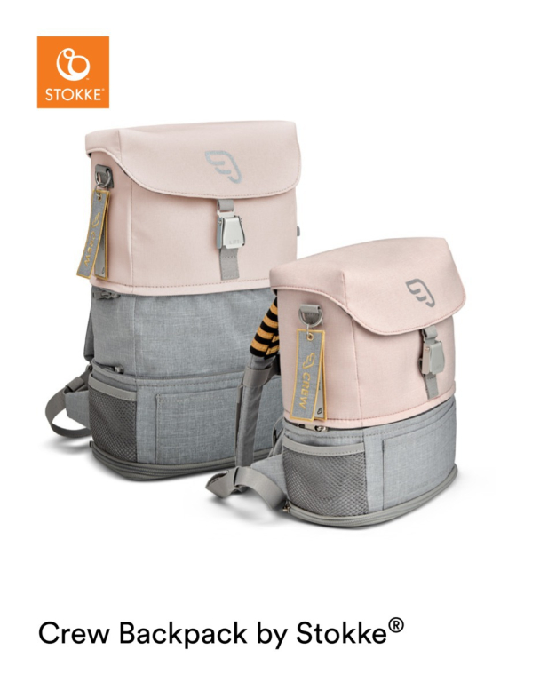 JETKIDS™ BY STOKKE® - CREW BACKPACK PINK LEMONADE - Image 6