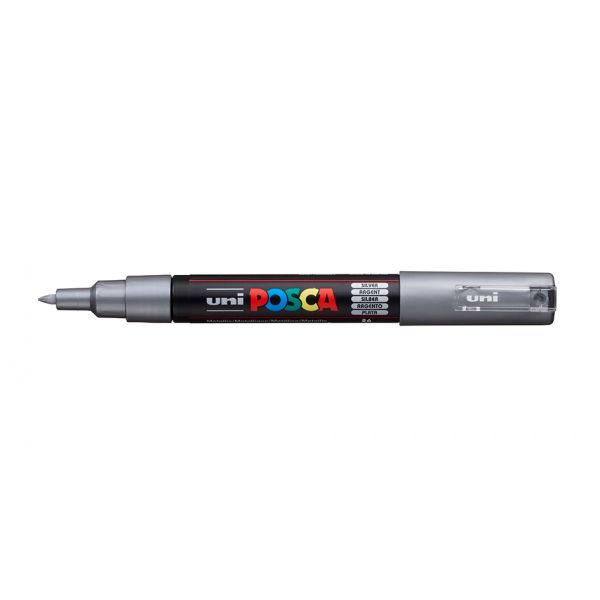 Uni POSCA PC-1M – Extra-Fine 0,7-1mm – 26 Silver