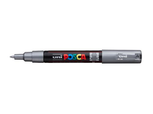 Uni POSCA PC-1M – Extra-Fine 0,7-1mm – 26 Silver